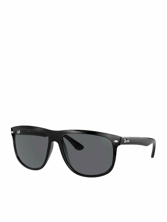 Ray Ban Boyfriend Unisex Γυαλιά Ηλίου με Μαύρο Κοκκάλινο Σκελετό και Μαύρο Φακό RB4147 601/87