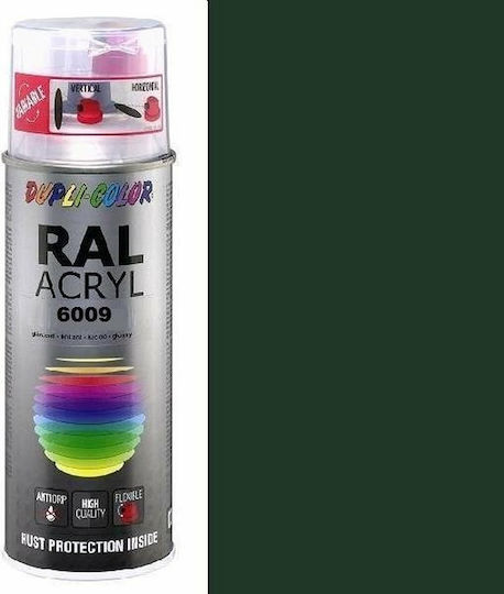 Dupli Color Spray Paint Acryl Acrylic with Shiny Effect Fir Green RAL 6009 400ml