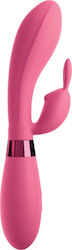 Pipedream Omg! Rabbits Selfie Silicone Vibrator Vibrator Iepurele D-223157 Roz