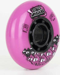 FR wheels Street invader pink 84A