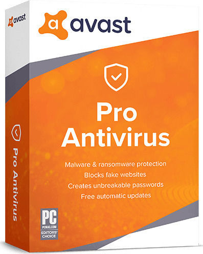 Avast! Pro Antivirus за 1 устройство и 1 година използване (Електронно разрешение)