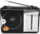 Knstar RX-606AC Mini Radio Battery Black