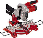 Einhell TC-MS 216 Electric Miter Saw with 1400WPower, Cutting Disc with a Diameter of 216mm & 5000rpm Cutting Speed