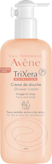 Avene TriXera Nutrition Dry To Very Dry Sensitive Skin Gel pentru Pentru Față și Pentru Corp 500ml