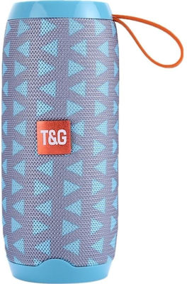 T&G Bluetooth Speaker 10W with Battery Life up to 2 hours Baby Blue