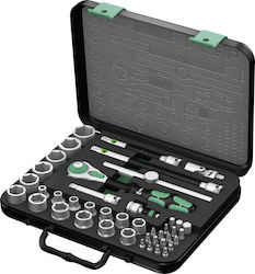Wera 8100 SB 2 Zyklop Καστάνια με Καρυδάκια 3\8" 43τμχ Wera 8100 SB 2 Zyklop Καστάνια με Καρυδάκια 3\8" 43τμχ