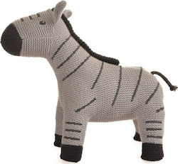 Egmont Knitted Rattle Zebulon the Zebra Rattle