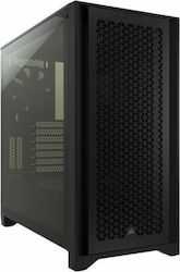 Corsair 4000D Airflow Gaming Midi Tower Computer Case with Window Panel Black