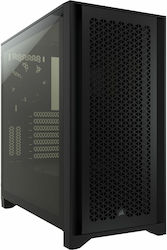 Corsair 4000D Airflow Gaming Midi Tower Κουτί Υπολογιστή με Πλαϊνό Παράθυρο Μαύρο