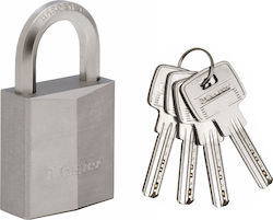 Master Lock 1145PEURD Steel Padlock Brass with Key 40mm 1pcs