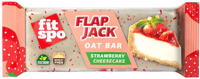Fit Spo Μπάρα Flapjack / Βρώμης με Strawberry Cheesecake 100gr