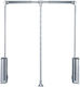 FFG Metal Wardrobe Lift Silver 37092 1pcs