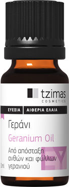 Tzimas Cosmetics Essential Oils Αιθέριο Έλαιο Γεράνι 10ml