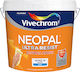 Vivechrom Neopal Ultra Resist Πλαστικό Χρώμα για Εσωτερική Χρήση 9lt