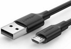 Ugreen Regulär USB 2.0 auf Micro-USB-Kabel Schwarz 0.5m (60135) 1Stück