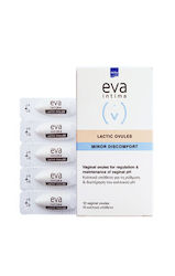 InterMed Eva Intima Minor Discomfort Lactic Ovules Υπόθετα InterMed Eva Intima Minor Discomfort Lactic Ovules Υπόθετα