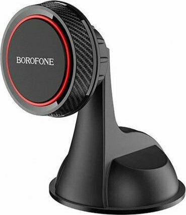 Borofone BH14 Journey Series Стойка за телефон за кола с магнит Черна