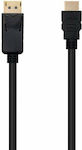 Nanocable Cable DisplayPort male - HDMI male 3m Μαύρο (10.15.4303)