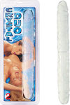 You2Toys Cristal Duo Double Dildo White 34cm