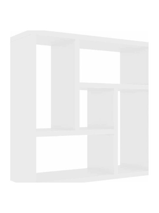 Shelf Wall Glossy white 45.1x16x45.1cm