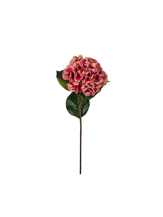 Zaros Ramură Decorativă Artificială Hortensia Red 72cm 1buc