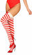 Obsessive Kissmas Stockings Red