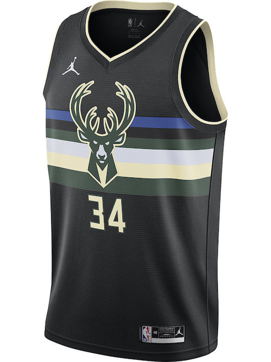 Giannis Milwaukee Bucks Statement Edition 2020 Ανδρική Φανέλα Εμφάνισης Μπάσκετ