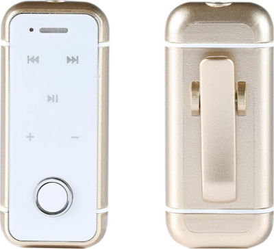 i6S Earbud Bluetooth Handsfree Earphone Lapel Gold