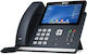 Yealink SIP-T48U Wired IP Phone with 16 Lines Black