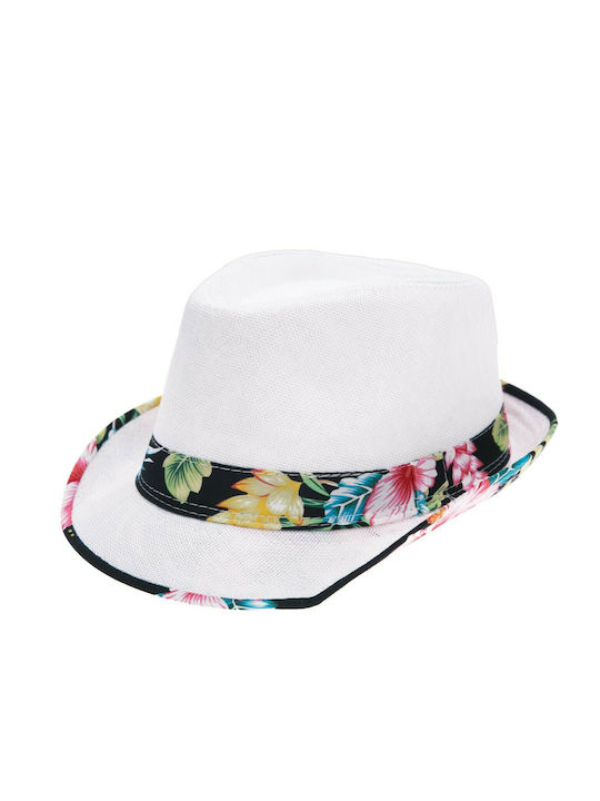 WHITE PANAMA HAT 674