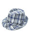 HAT FABRIC CRAB MULTICOLOURED PLAID 710