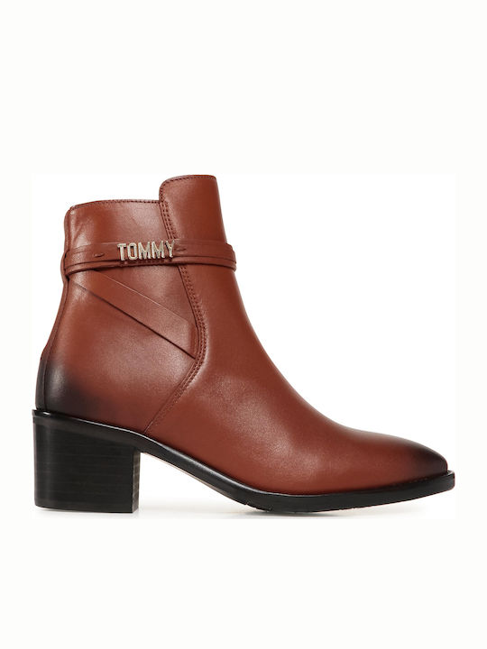 Block branding flat boot tommy hilfiger Clearance