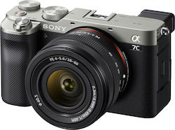 Sony α7C Mirrorless Camera Full Frame Kit (FE 28-60mm F4-5.6) Silver