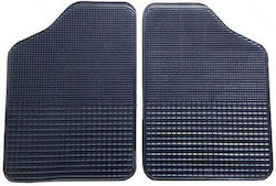 Auto Gs Front Mats Universal 2pcs from Rubber Black