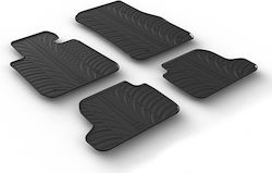 Gledring Set Față și Spate 4 Bucăți Pentru BMW Magazin Online 2 2014 Negru