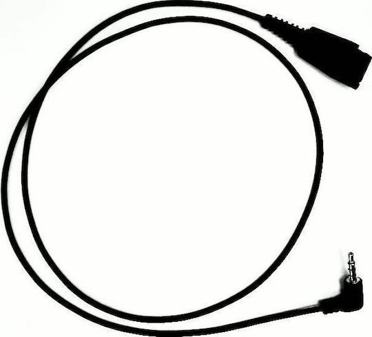 SuperVoice SVC-QDJ35B Cablu cu deconectare rapidă (QD) la cablul de jos cu 3 pini de 3,5 mm cu un singur jack de 3,5 mm (SPRV-0005)