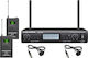 Audio Master GLX250-BB Seturi Wireless Δυναμικό Microfon Πέτου, Clip On