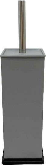 Marva Metallisch Badezimmer Toilettenbürste Gray