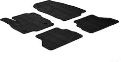 Gledring Set Front and Back 4pcs for Ford B-Max 2012-2017 Black