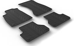 Gledring Set Front and Back 4pcs for Audi A4 2015 Black
