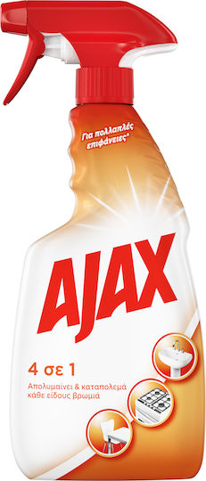 Ajax 4 σε 1 Cleaning Liquid General Use Disinfectant 500ml