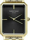 Rosefield The Elles Women's Watch with Gold Metal Bracelet
