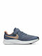 Nike Αthletische Kinderschuhe Laufen Star Runner 2 Hellblau