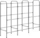 vidaXL Product Display Stand W145xD33xH116cm