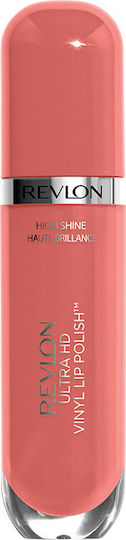 Revlon Ultra HD Vinyl Lip Polish Long Lasting Lichid Ruj Sheer 950 Act Natural 5.9ml