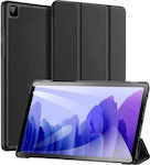 Dux Ducis Domo Flip Cover Δερματίνης Μαύρο (Galaxy Tab A7)