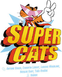 USAopoly Board Game Super Cats for 3-6 Players 8+ Years CG134-723 (EN)