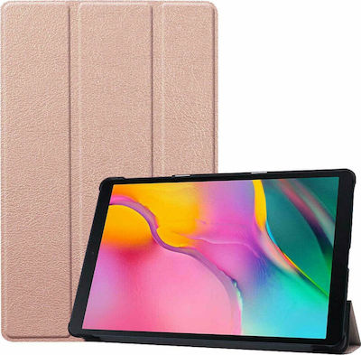 Tri-Fold Klappdeckel Synthetisches Leder Rose Gold (Galaxy Tab A7)