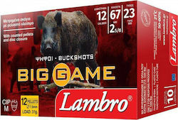 Lambro Φυσίγγια Big Game 12βολα 12βολα 31gr 10τμχ