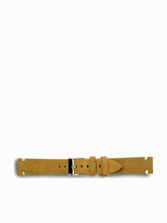 Diloy Straps Leather Strap Tabac Brown 18mm